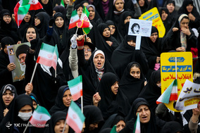 جشن ۲۲ بهمن چهل سالگی در شهر مشهد