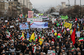 جشن ۲۲ بهمن چهل سالگی در شهر مشهد