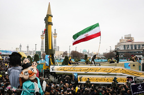 جشن ۲۲ بهمن چهل سالگی در شهر مشهد