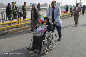 جشن ۲۲ بهمن چهل سالگی در شهر اهواز