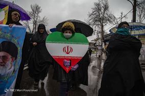 جشن ۲۲ بهمن چهل سالگی در شهر رشت