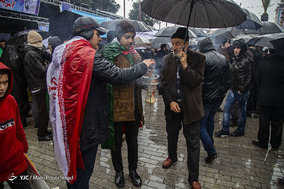 جشن ۲۲ بهمن چهل سالگی در شهر رشت