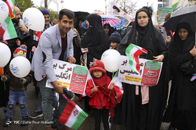 جشن ۲۲ بهمن چهل سالگی در شهر شیراز