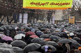 جشن ۲۲ بهمن چهل سالگی در شهر شیراز