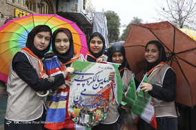 جشن ۲۲ بهمن چهل سالگی در شهر شیراز