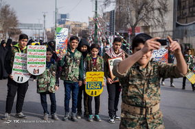 جشن ۲۲ بهمن چهل سالگی در شهر قزوین