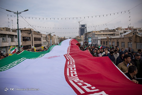 جشن ۲۲ بهمن چهل سالگی در شهر قزوین