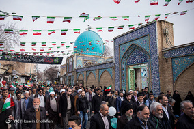 جشن ۲۲ بهمن چهل سالگی در شهر قزوین