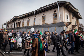 جشن ۲۲ بهمن چهل سالگی در شهر قزوین