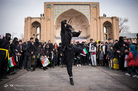 جشن ۲۲ بهمن چهل سالگی در شهر قزوین