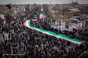 جشن ۲۲ بهمن چهل سالگی در شهر قزوین