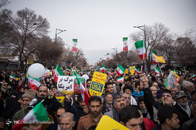 جشن ۲۲ بهمن چهل سالگی در شهر قزوین
