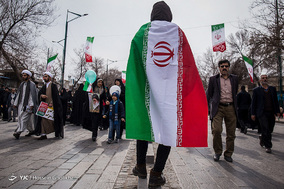 جشن ۲۲ بهمن چهل سالگی در شهر قزوین