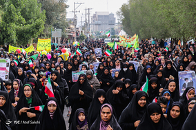 جشن ۲۲ بهمن چهل سالگی در شهر رودان