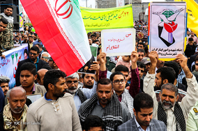جشن ۲۲ بهمن چهل سالگی در شهر رودان
