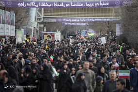 جشن ۲۲ بهمن چهل سالگی در شهر تبریز
