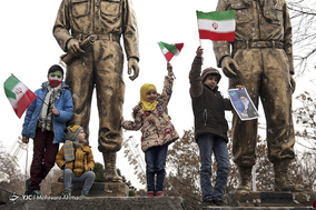 جشن ۲۲ بهمن چهل سالگی در شهر تبریز