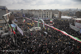 جشن ۲۲ بهمن چهل سالگی در شهر تبریز