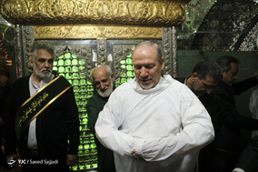 آیین غبارروبی امام‌زادگان عینعلی و زینعلی(ع)