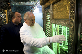 آیین غبارروبی امام‌زادگان عینعلی و زینعلی(ع)