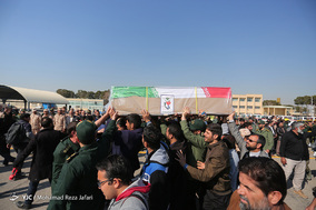 ورود پیکر شهدا و مجروحان حادثه تروریستی زاهدان به اصفهان