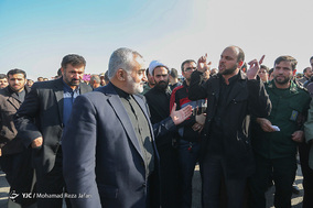 ورود پیکر شهدا و مجروحان حادثه تروریستی زاهدان به اصفهان