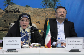 جلسه مشترک وزیر ورزش و جوانان با روسای فدراسیون‌های ورزشی در قصر شیرین
