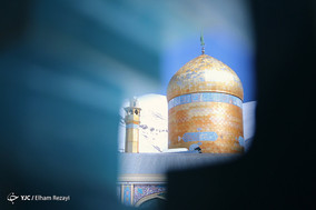 منظره برفی امامزاده داوود (ع)