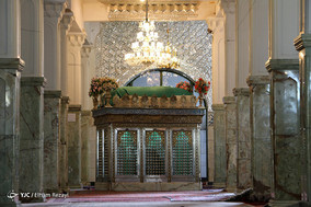 منظره برفی امامزاده داوود (ع)
