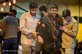 مراسم وداع با شهدای تروریستی اصفهان