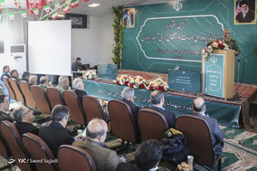 سخنرانی سردار غلامحسین غیب‌پرور، رئیس سازمان بسیج مستضعفین در مراسم افتتاح مرکز بازپروری، صیانت و اشتغالزایی شهید زیادیان