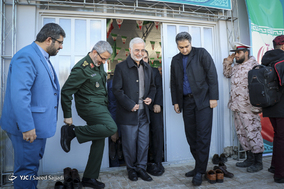 در حاشیه مراسم افتتاح مرکز بازپروری، صیانت و اشتغالزایی شهید زیادیان