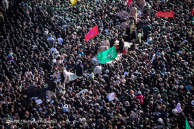 تشییع پیکر مطهر ۲۷ شهید مدافع حریم امنیت