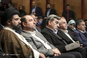 پیروز حناچی، شهردار تهران در آیین اختتامیه جشنواره تجارب مدیران شهری