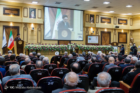آیین نکوداشت سید علاء الدین میرمحمد صادقی در اتاق بازرگانی