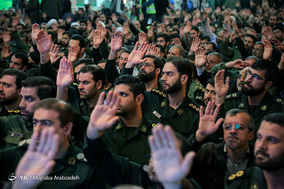 مراسم گرامیداشت شهدای امنیت پایدار لشکر ۱۴ امام حسین(ع)