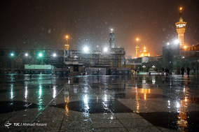 شب برفی مشهد