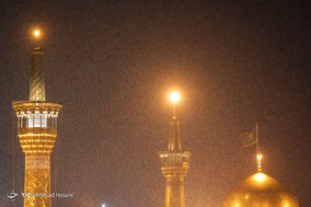 شب برفی مشهد