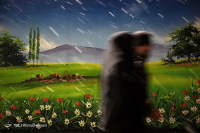 شب برفی مشهد