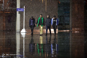 شب برفی مشهد