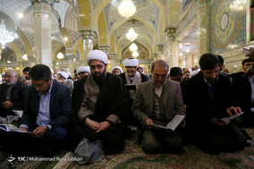 تشییع پیکر آیت الله مومن / قم