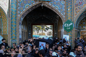 تشییع پیکر آیت الله مومن / قم
