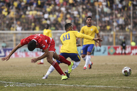 لیگ برتر فوتبال/ نفت مسجد سلیمان ۰ ـ. پرسپولیس ۰