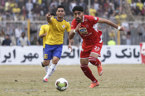 لیگ برتر فوتبال/ نفت مسجد سلیمان ۰ ـ. پرسپولیس ۰