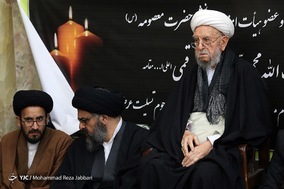 مراسم ختم آیت‌الله مؤمن / قم