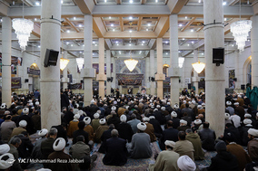 مراسم ختم آیت‌الله مؤمن / قم