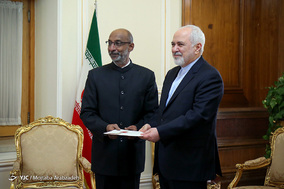 دیدار سفیر جدید هند با ظریف