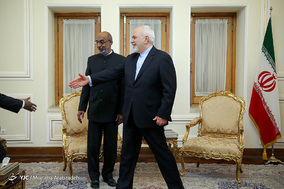 دیدار سفیر جدید هند با ظریف