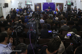 نخستین نشست خبری پیروز حناچی شهردار تهران