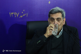 نخستین نشست خبری پیروز حناچی شهردار تهران